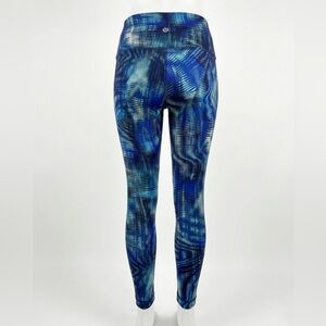 Lululemon Wunder Train High-Rise Tight 25” Shapeshifter Flux Blue Multi Size 0